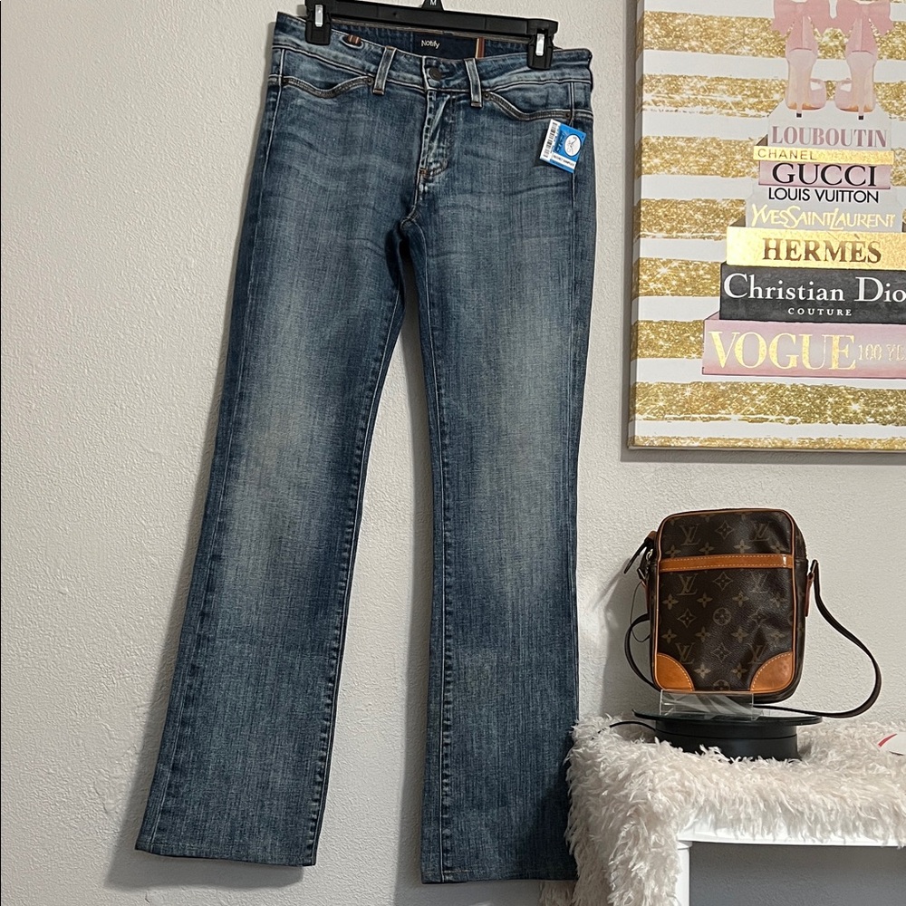 Notify Women’s Anemone Slim Boot Retro Style Jeans Size 28